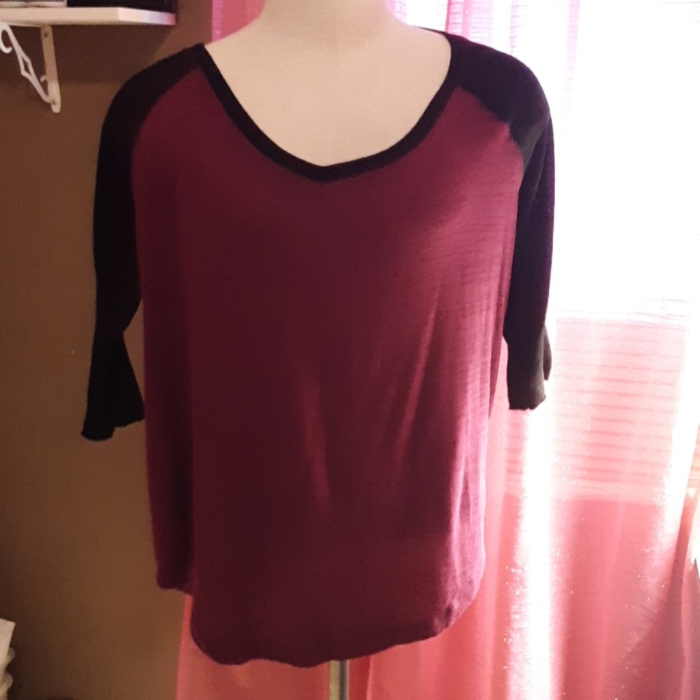 Torrid baseball shirt